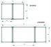 Доска для мела трехстворчатая 2х3 100х150/300 см - №2