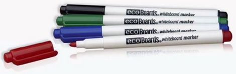 Набор маркеров для досок 2x3 еcoBoards, 3 мм, 4 шт., ассорти - №1