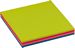 Блок бумаги для записей 76х76 мм, 100л., декор неон (4 цвет.. х 25 л.) - №2