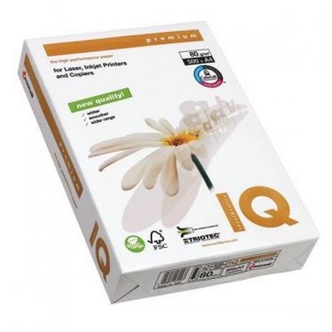 Офисная бумага IQ Premium А4, 80 г/м2, 500 листов - №1