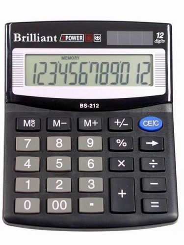 Калькулятор BS-212, 12 разрядов - №1