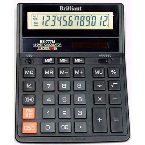 Калькулятор BS-777, 12 разрядов - №1