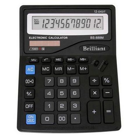 Калькулятор BS-888М, 12 разрядов - №1
