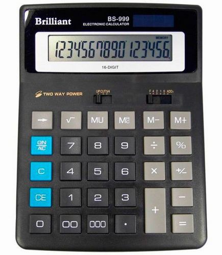 Калькулятор BS-999, 16 разрядов - №1