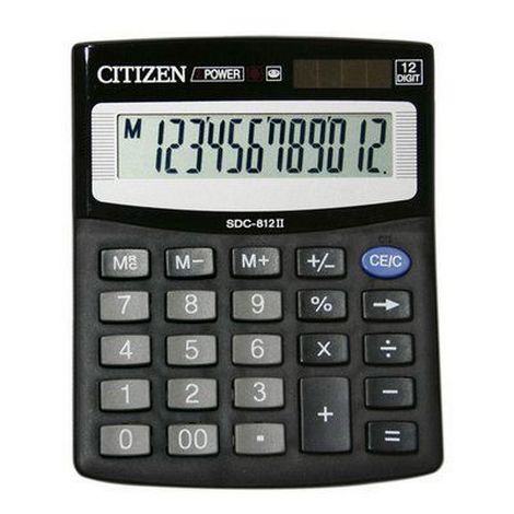 Калькулятор SDC-812BII, 12 разрядов - №1