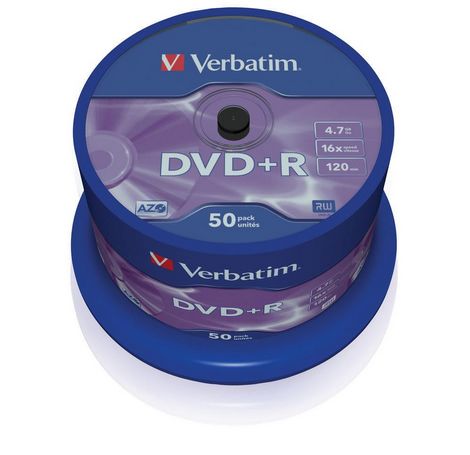 Диск DVD+R, 4.7Gb, 16х, Cake(50) - №1