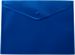 Папка-конверт на кнопке Buromax А4, 170 мкм, синяя - №1