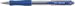Ручка шариковая автоматическая uni LAKNOCK fine 0.7 мм, синяя - №1