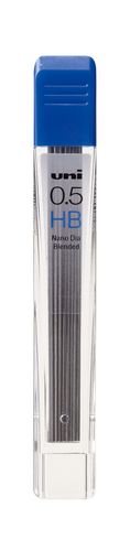 Стержни к механическим карандашам NANO DIA (12шт) HB 0.5мм - №1