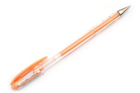 Ручка гелевая uni-ball Signo ANGELIC COLOUR 0.7мм, оранжевая - №2
