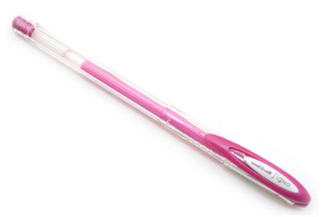 Ручка гелевая uni-ball Signo ANGELIC COLOUR 0.7мм, розовая - №1