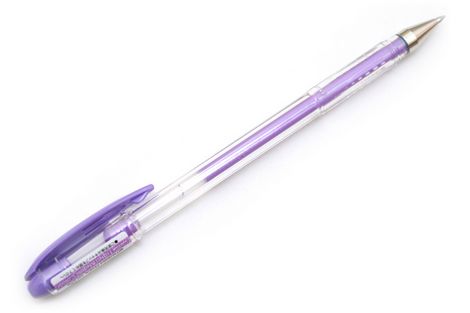Ручка гелевая uni-ball Signo ANGELIC COLOUR 0.7мм, фиолетовая - №2