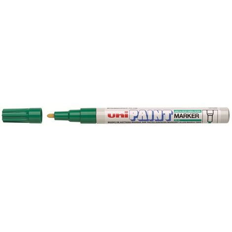 Маркер перманентный uni PAINT 0.8-1.2 мм, зеленый - №1