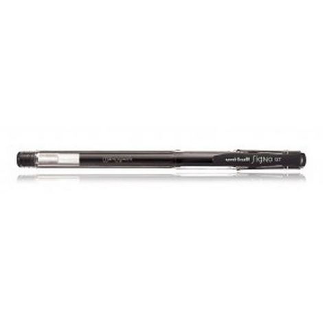 Ручка гелевая uni-ball Signo fine 0.7мм, черная - №1