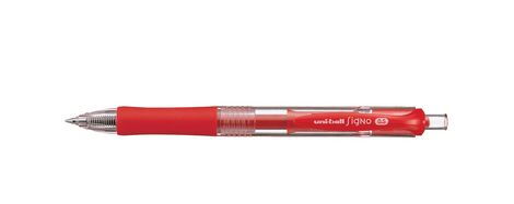 Ручка гелевая автоматическая Signo RETRACTABLE micro 0.5мм, красная - №1