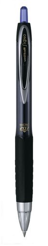 Ручка гелевая автоматическая uni-ball Signo 207 micro 0.5мм, синяя - №1