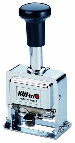 Нумератор металлический 8-разрядный, 4.8 мм KW-triO 20800 - №1
