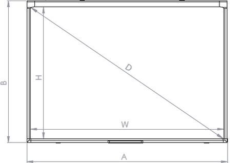 Доска интерактивная 236,5х123,3/101'' Esprit DUAL Touch - №3