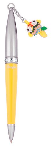 Набор подарочный "Goldfish": ручка шариковая + брелок, желтый - №3