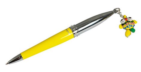 Набор подарочный "Goldfish": ручка шариковая + брелок, желтый - №4