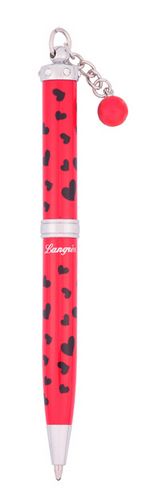 Набор подарочный "Elegance": ручка шариковая + крючок д/ сумки, красный - №2