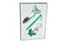 Набор подарочный "Fly": ручка шариковая + брелок + закладка для книг, зеленый - №1