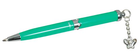 Набор подарочный "Fly": ручка шариковая + брелок + закладка для книг, зеленый - №4