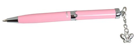 Набор подарочный "Fly": ручка шариковая + брелок + закладка для книг, розовый - №3