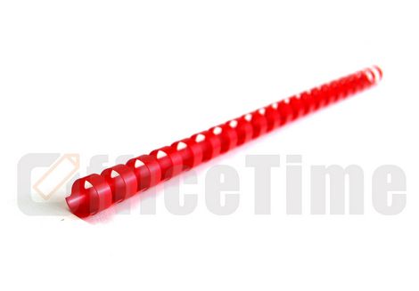 Пластиковая пружина 12 мм, красная, 100 шт - №1