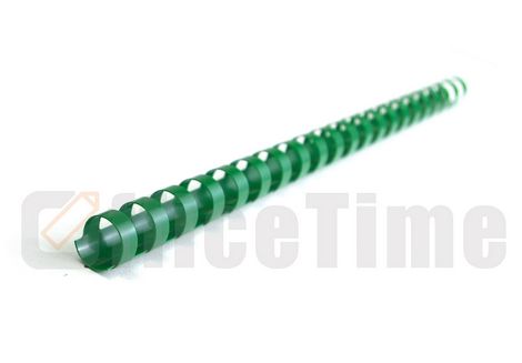 Пластиковая пружина 14 мм, зеленая, 100 шт - №1
