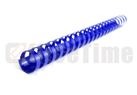 Пластиковая пружина 22 мм, синяя, 50 шт - №1