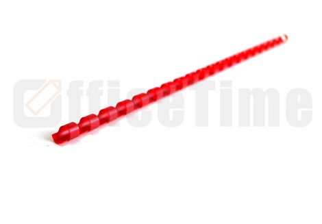 Пластиковая пружина 6 мм, красная, 100 шт - №1