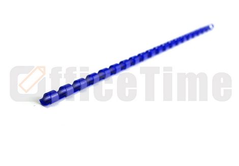 Пластиковая пружина 6 мм, синяя, 100 шт - №1