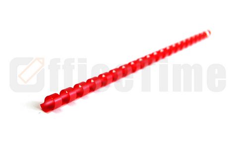 Пластиковая пружина 8 мм, красная мм,, 100 шт - №1