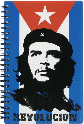 Блокнот на пружине, А5, 80 л, клетка, Che Guevara - №1