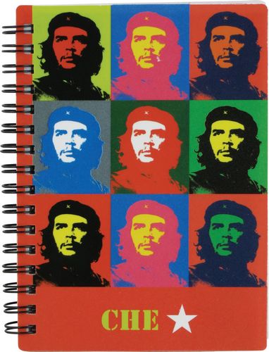 Блокнот на пружине, А6, 80 листов, клетка, клетка, Che Guevara - №1