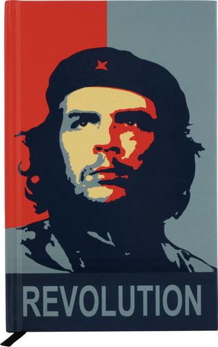 Блокнот в твердой обложке, А5, 80 листов, клетка, Che Guevara - №1