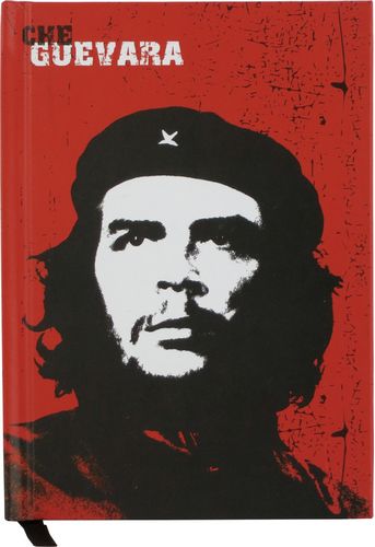 Блокнот в тв. обл., А6, 80 л, клетка, Che Guevara - №1