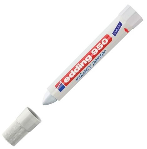 Перманентный маркер Industry Painter e-950, edding, белый - №1