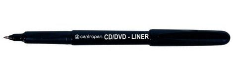 Маркер для дисков CD-Liner ergoline 4616, Centropen, зеленый - №1