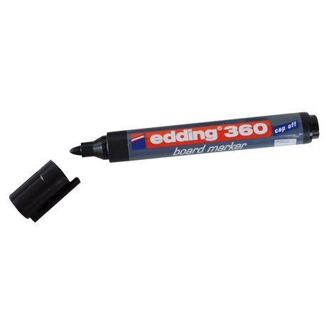 Маркер для досок edding e-360, 1.5-3 мм, черный - №1