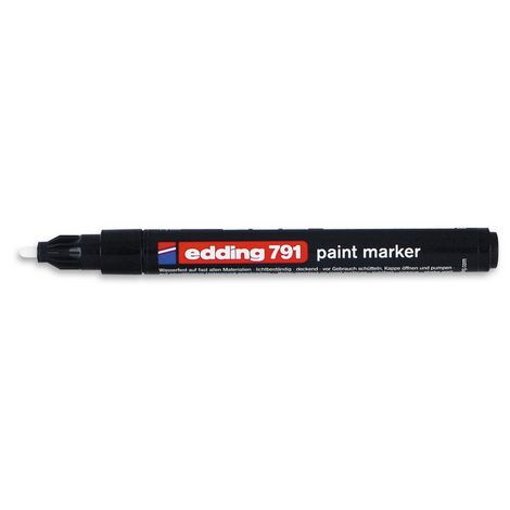 Лак-маркер Paint e-791, edding, черный - №1