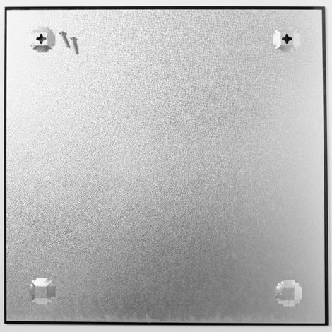 Доска стеклянная магнитно-маркерная 2х3  45x45 см, белая - №3