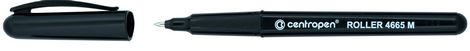 Роллер Centropen 4665 M ergoline 0.6 мм, черный - №1