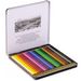 Карандаши цветные акварельные Mondeluz, 24 цвета, метал.упаковка - №2