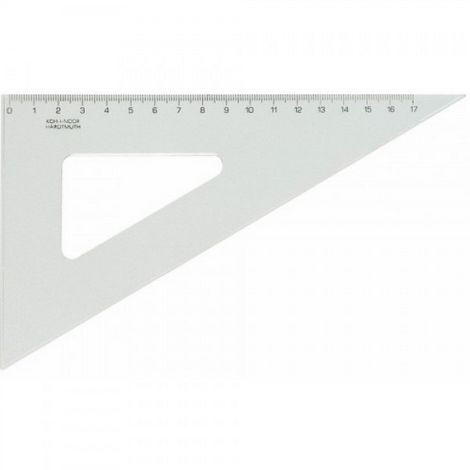 Треугольник 60°/200 мм, бесцветный - №1