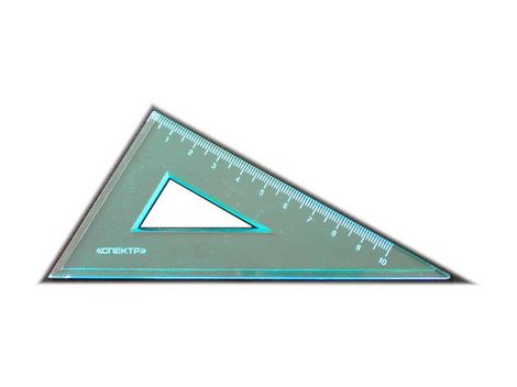 Треугольник 90°х60°х30°/100 мм, ассорти - №1