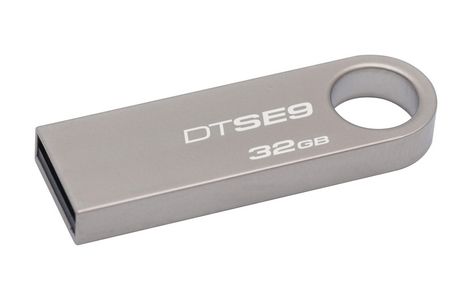Флеш-память Kingston DataTraveler SE9 (Silver), 32GB - №1