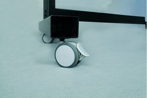 Мобильная подставка для интерактивных досок с держателем для проектора - №3