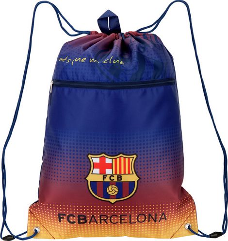 Сумка для обуви с карманом на молнии 601 FC Barcelona-2 - №1